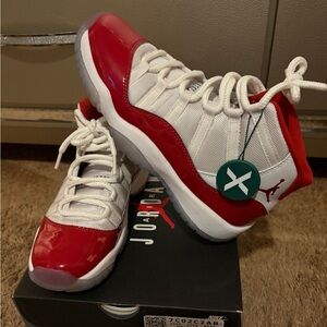 Jordan Kids Sneakers Red and White